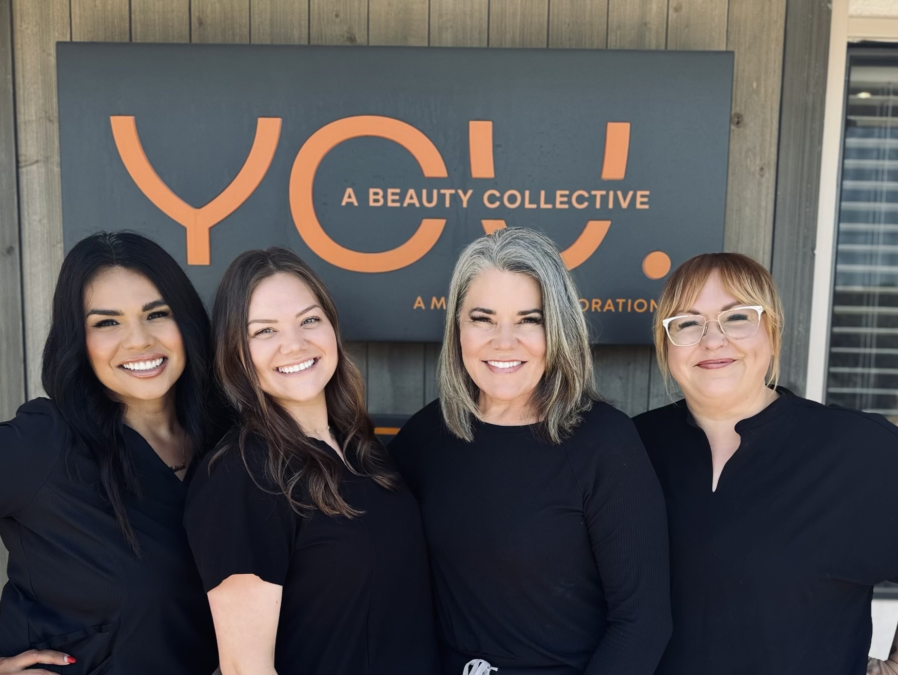 Meet the YOU. A Beauty MedSpa Team, YOUr self-care medical collective professionals. 